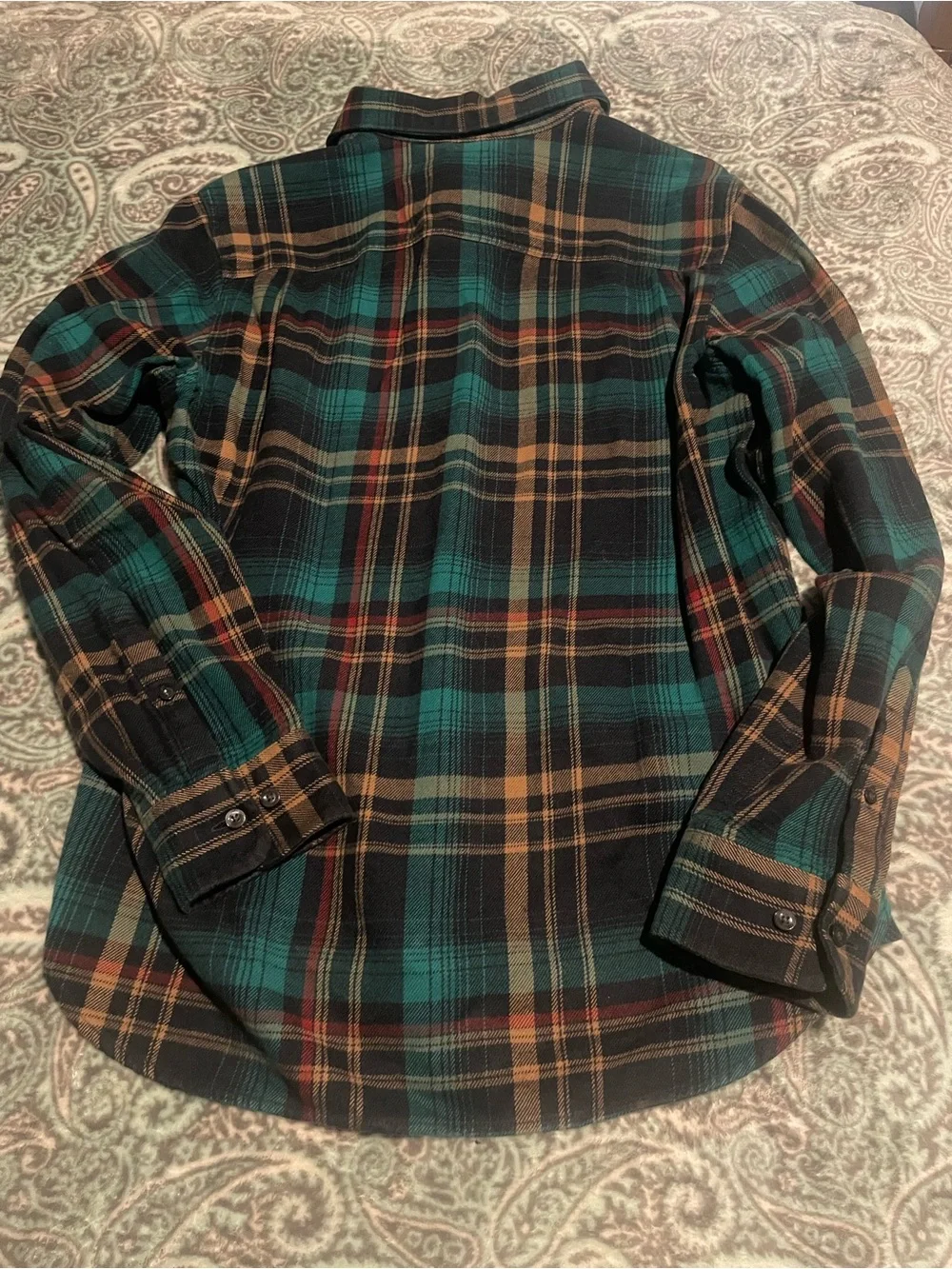 Men’s Small North Face flannel shirt